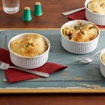 Damaris Phillips's Veggie Pot Pie with Cornmeal Pie Crust for Vegetarian Thanksgiving, as seen on Food Network's Southern at Heart